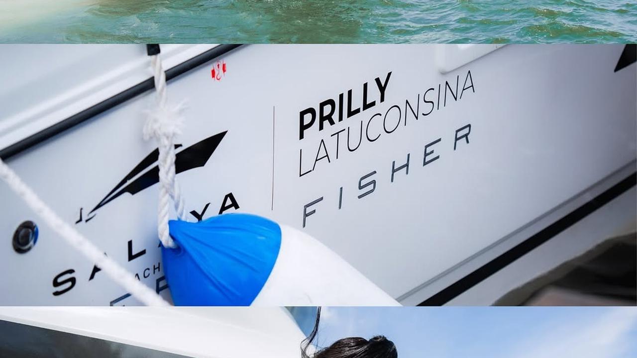 Buka Bisnis Bareng, Ini 5 Potret Yacht Milik Prilly Latuconsina dan Kevin Sanjaya yang Mewah dan Elegan Banget