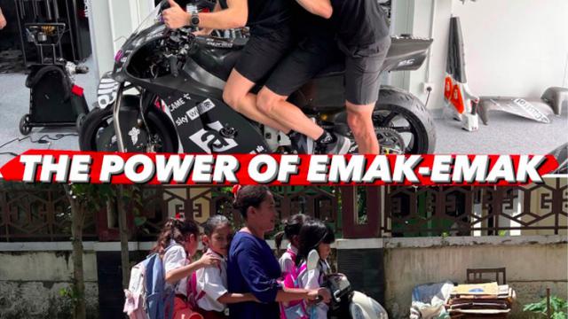 potret Aleix parodikan the power of emak-emak