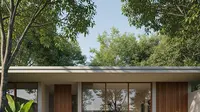 Gambar Rumah Minimalis Atap Datar/Gemini AI