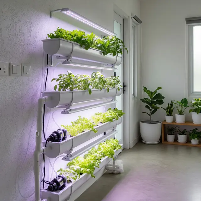 9 Ide Hidroponik Kreatif Pakai Talang Air Bekas Jadi Kebun Modern, Solusi Lahan Terbatas
