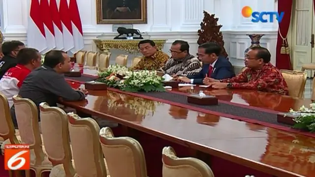 Perwakilan pendemo diterima Presiden Joko Widodo yang meminta masalah ini segera ditemukan solusinya dengan duduk bersama kedua pihak.