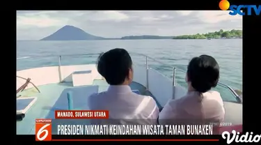 Presiden Jokowi berencana menata ulang kawasan Taman Nasional Bunaken.