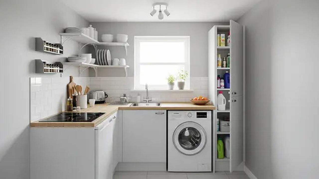 5 Tips Menyatukan Dapur dan Ruang Laundry untuk Hunian Kecil, Anti Sumpek