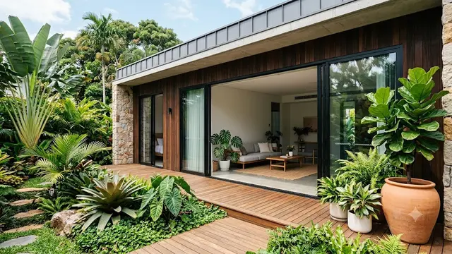 Fasad Berkonsep Indoor-Outdoor