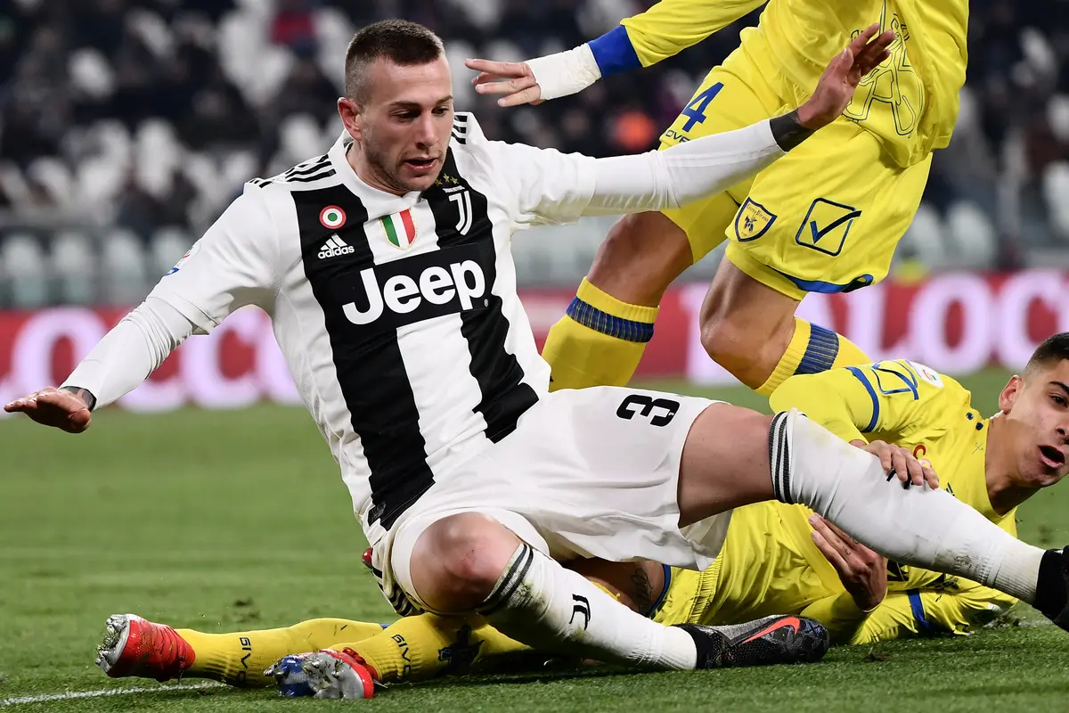 Juventus vs Chievo di Liga Italia