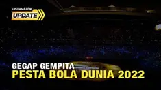 Upacara pembukaan Piala Dunia 2022 di Stadion Al Bayt, Minggu (20/11/2022), berlangsung mulai pukul 21.40 WIB. Qatar membuka turnamen Piala Dunia 2022 melawan Ekuador. Piala Dunia adalah sumber kebanggaan nasional yang luar biasa bagi Qatar dalam upa...