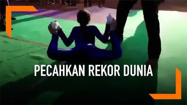 VIDEO: Gadis 10 Tahun Pecahkan Dua Rekor Dunia