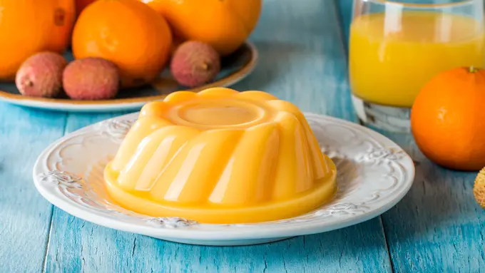 puding jeruk