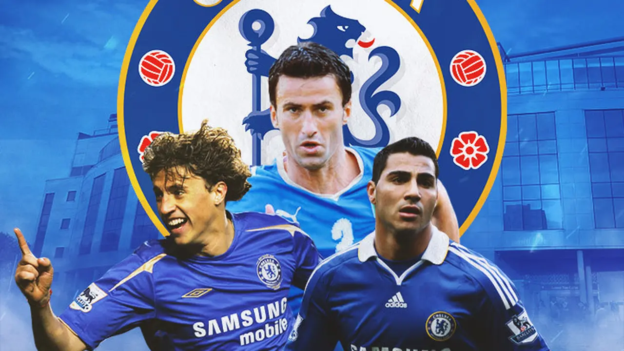 Chelsea - Hernan Crespo, Christian Panucci, Ricardo Quaresma