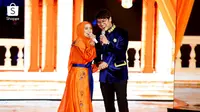 Penampilan apik dari Lesti dan Billar melengkapi kemeriahan TV Show Shopee Big Ramadan Sale, 25 April 2022.