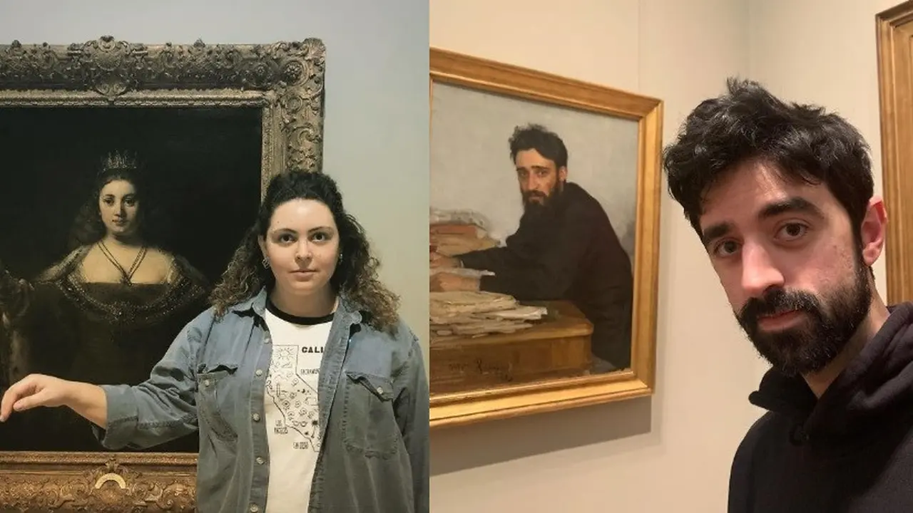 kembaran di lukisan