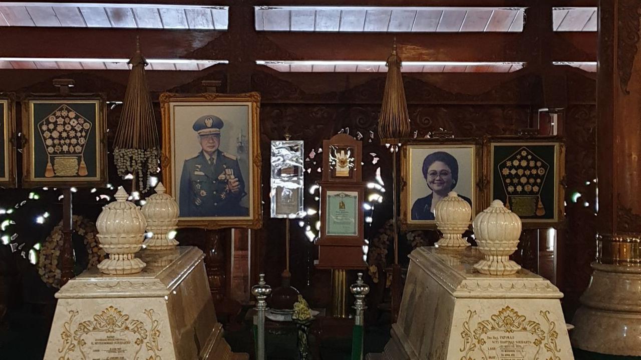 Kesaksian Juru Kunci: Prabowo, Ganjar dan Anies Ziarah ke Makam Soeharto