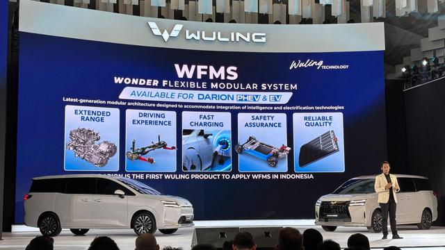 Wuling Cortez Darion di Indonesia.