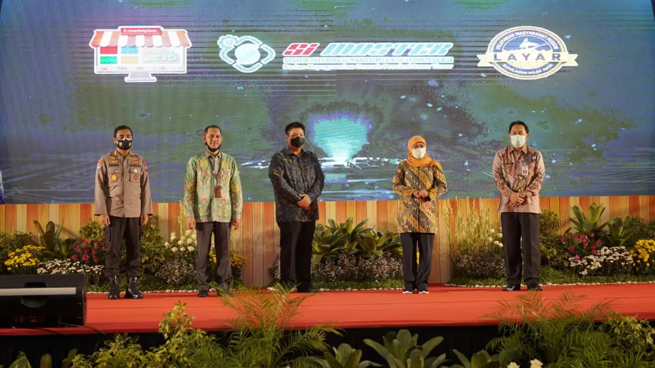 Peluncuran program Jatim Bejo diresmikan oleh Gubernur Jawa Timur, Khofifah Indar Parawansa.