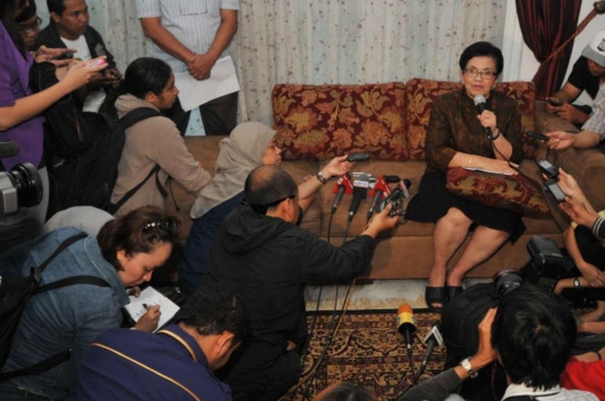 Siti Fadilah minta kepastian status di Wantimpres