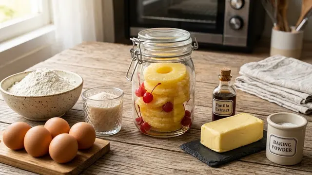 Resep Bolu Nanas Panggang dengan Bahan Sederhana