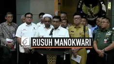 Pemerintah akan mengusut tuntas kasus kerusuhan Papua dan Papua Barat. Selain itu diusut juga kasus pelecehan bendera di Surabaya. Pemerintah juga mengapresiasi permintaan maaf gubernur Jawa Timur terhadap kasus mahasiswa Papua di Surabaya dan Malang...