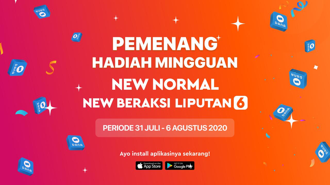 Pemenang Beraksi Liputan6.com Periode 31 Juli - 6 Agustus 2020.