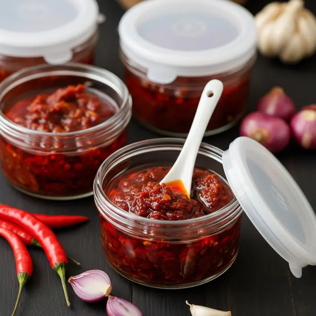 Sambal Dasar Merah Serbaguna (Image by Gemini AI)