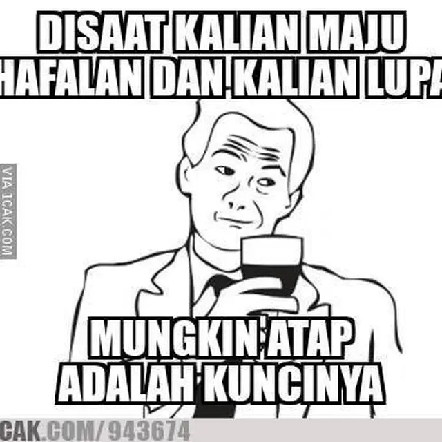 7 Meme Tugas Hafalan dari Sekolah Ini Bikin Murid Pusing