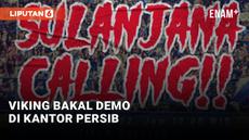 Viking Bakal Demo Persib Bandung
