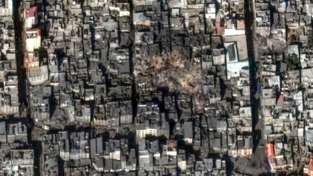 foto satelit gaza