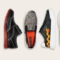 Koleksi sepatu kolaborasi antara Cole Haan dan Seniman Keith Haring. (Dok/Cole Haan).