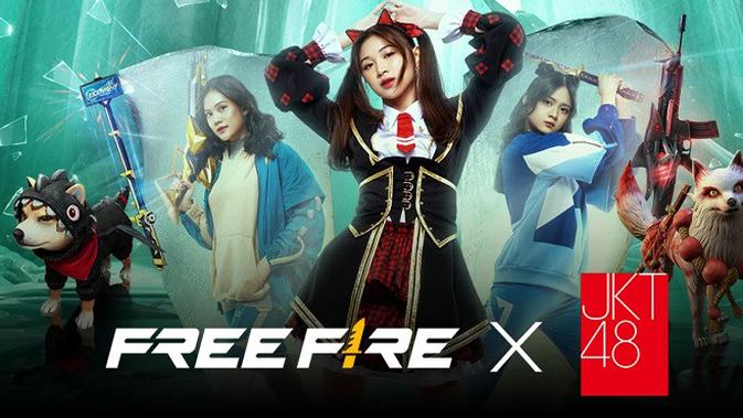 Kolaborasi Free Fire bersama JKT48 hadirkan event spesial bertajuk Free Fire x JKT48. (Dok: Garena Free Fire)
