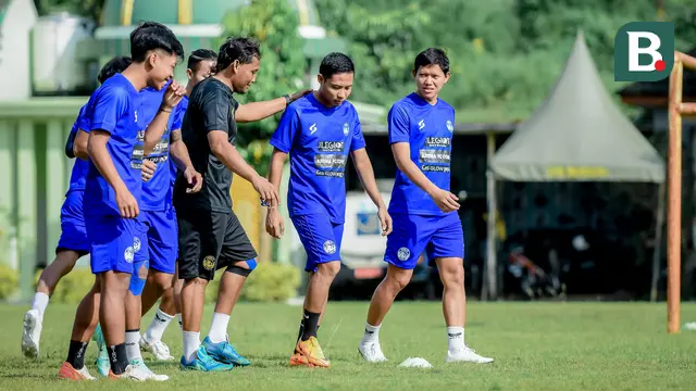 Foto: Potret Evan Dimas Latihan Perdana Bersama Arema FC