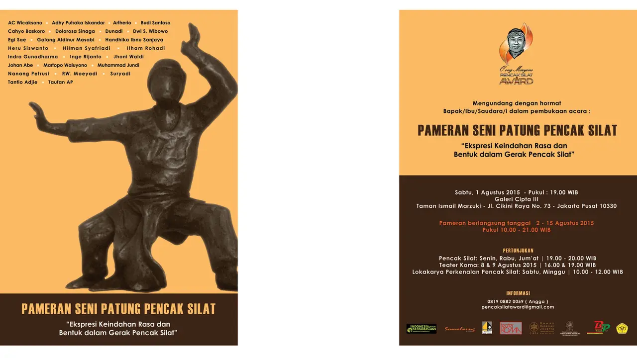 Pameran Seni Patung Pencak Silat 0715