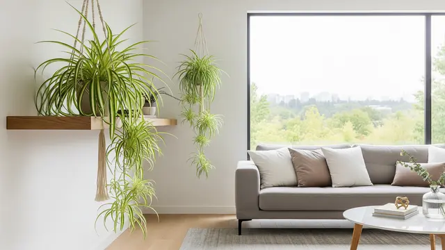 Tanaman Terbaik untuk Ruang Tamu dan Bikin Rumah Terlihat Lebih Segar dan Hidup Spider Plant