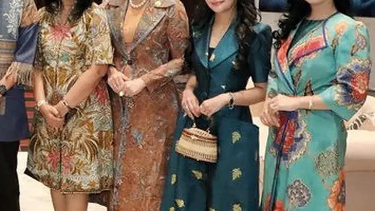 6 Gaya Formal Istri Menteri di Museum Nasional, Annisa Pohan dan Niena Kirana Tampil Elegan