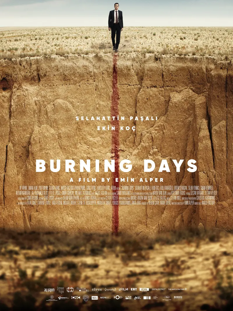 Poster film Burning Days. (Foto: Dok. Ay Yapim/ Liman Film/ IMDb)