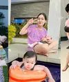Rumah tangga penyanyi Nella Kharisma dan Dory Harsa makin lengkap dengan kahadiran sang buah hati. Melalui akun instagramnya, Nella kerap membagikan momen saat momong Gendis dan Nenes. Berikut potretnya OOTD alias gaya pakaian yang dikenakan saat di rumah. [Instagram/nellakharisma]