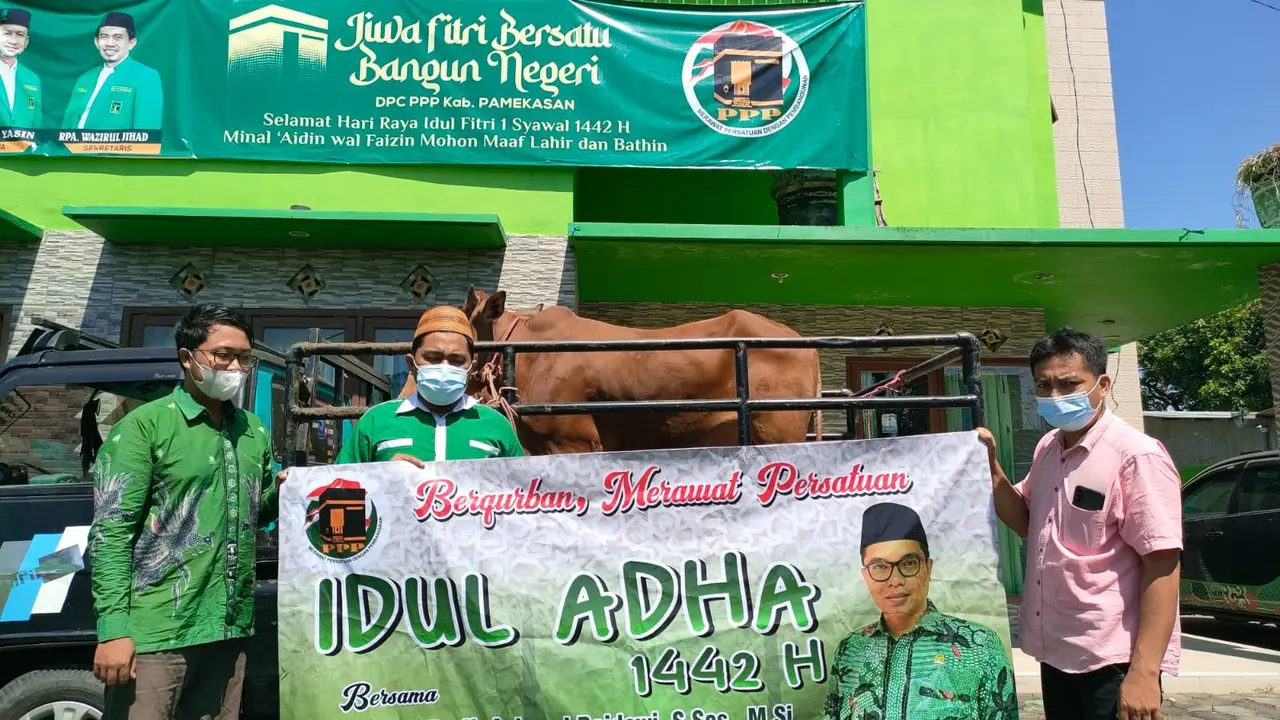 PPP Bagikan Hewan Kurban