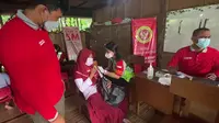 Vaksinasi Anak Usia 6-11 Tahun Binda Kalteng Sasar Santri Bina Insan Kotawaringan Barat