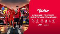 Vidio kembali menjadi rumah olahraga untuk musim 2025/2026.
