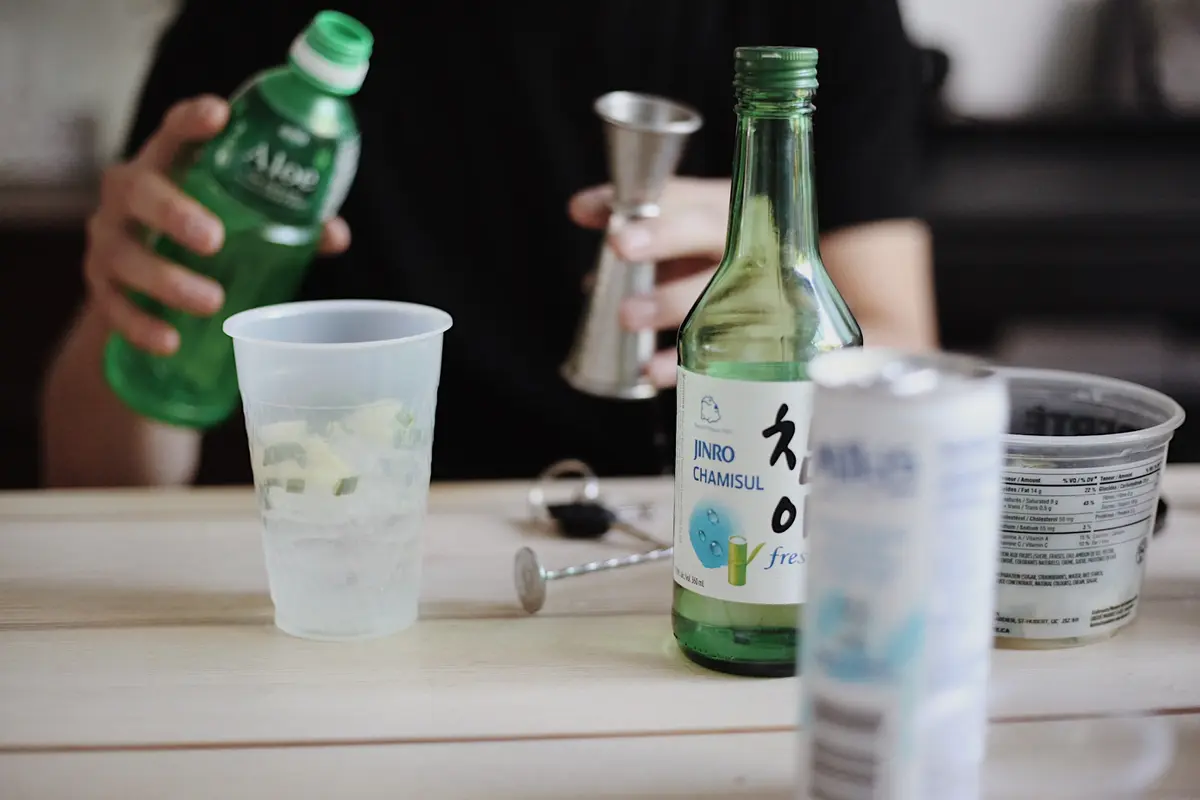 ilustrasi soju