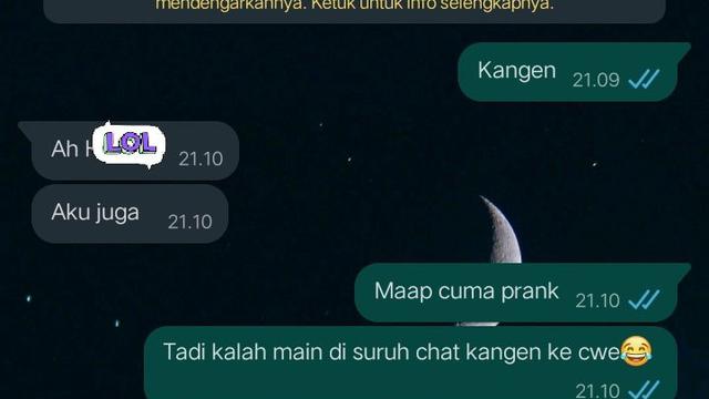 7 Chat Kocak Bilang Kangen Ke Orang Ini Ujungnya Bikin Sedih