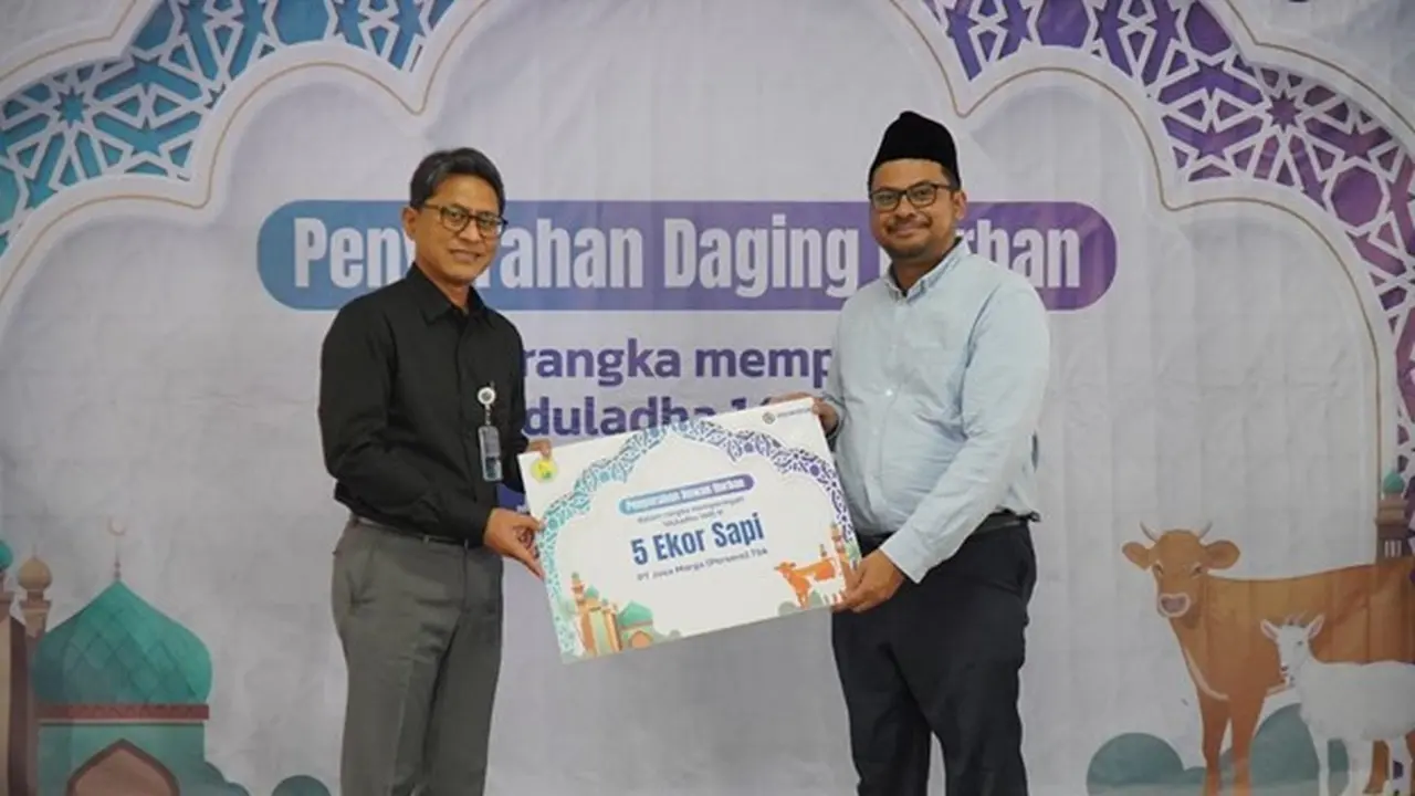 Peringati Hari Raya Idul Adha 1445 H, Jasa Marga Group Salurkan 221 Ekor Hewan Kurban