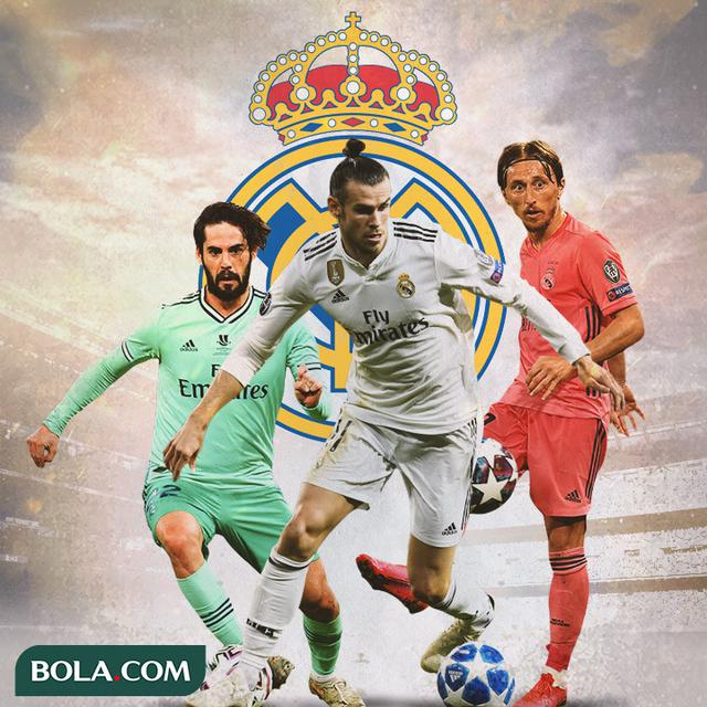 Real Madrid - Isco, Gareth Bale, Luka Modric