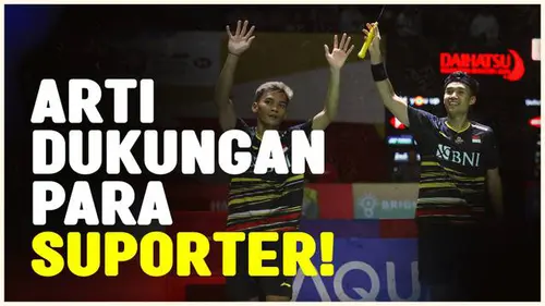VIDEO: Lolos ke Perempat Final Indonesia Masters 2024, Bagas/Fikri Sebut Dukungan dari Suporter Menjadi Semangat Lebih