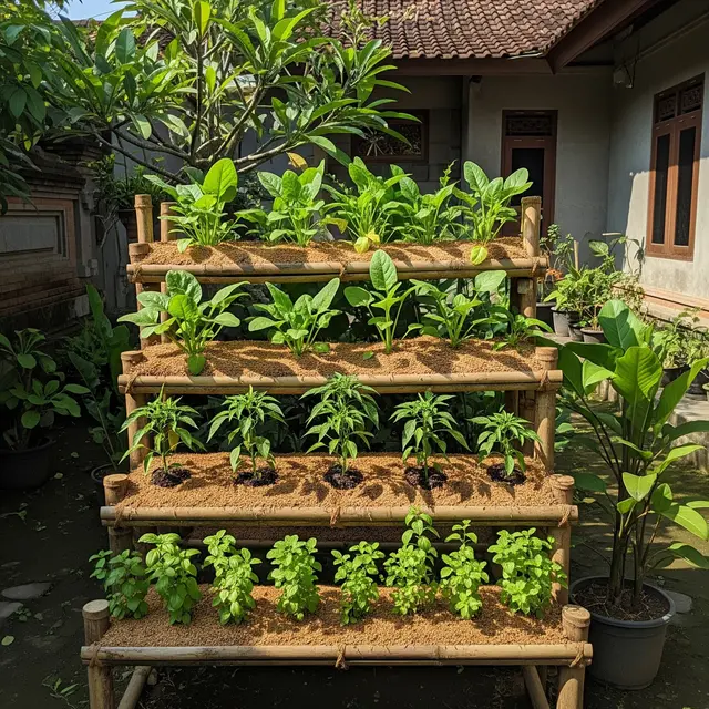 9 Ide Kebun Sayur Lahan Terbatas Pakai Media Tanam Serbuk Kayu, Panen Melimpah