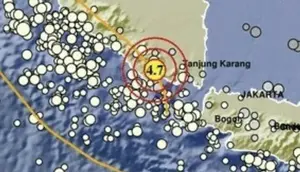 Tanggamus Lampung Diguncang 20 Kali Gempa