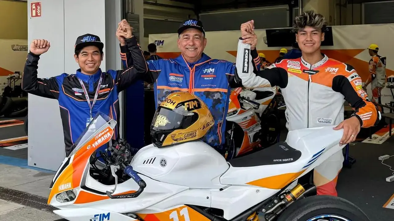 Aldi Satya Mahendra sukses di FIM Intercontinental Games 2024