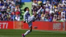Usaha Barcelona untuk meraih tiga poin gagal setelah kedua tim bermain imbang tanpa gol hingga laga usai. Kedua tim harus puas berbagi poin. (AP Photo/Manu Fernandez)