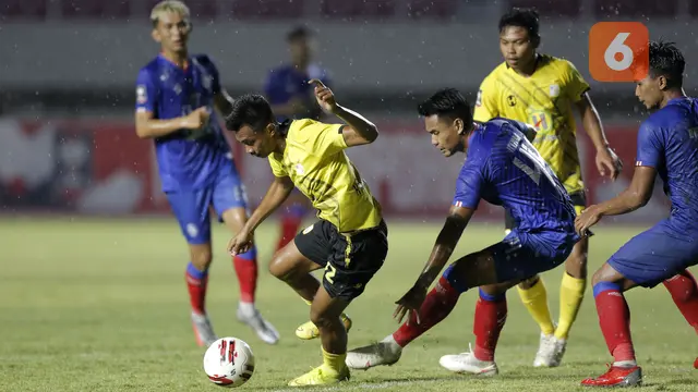 FOTO: Barito Putera Jaga Peluang Lolos ke Babak 8 Besar usai Menang 2-1 atas Arema FC - Kahar