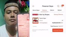 Viral! Beli Mobil Toyota Agya Cuma Rp11 ribu di Shopee/Instagram @krnwnea .