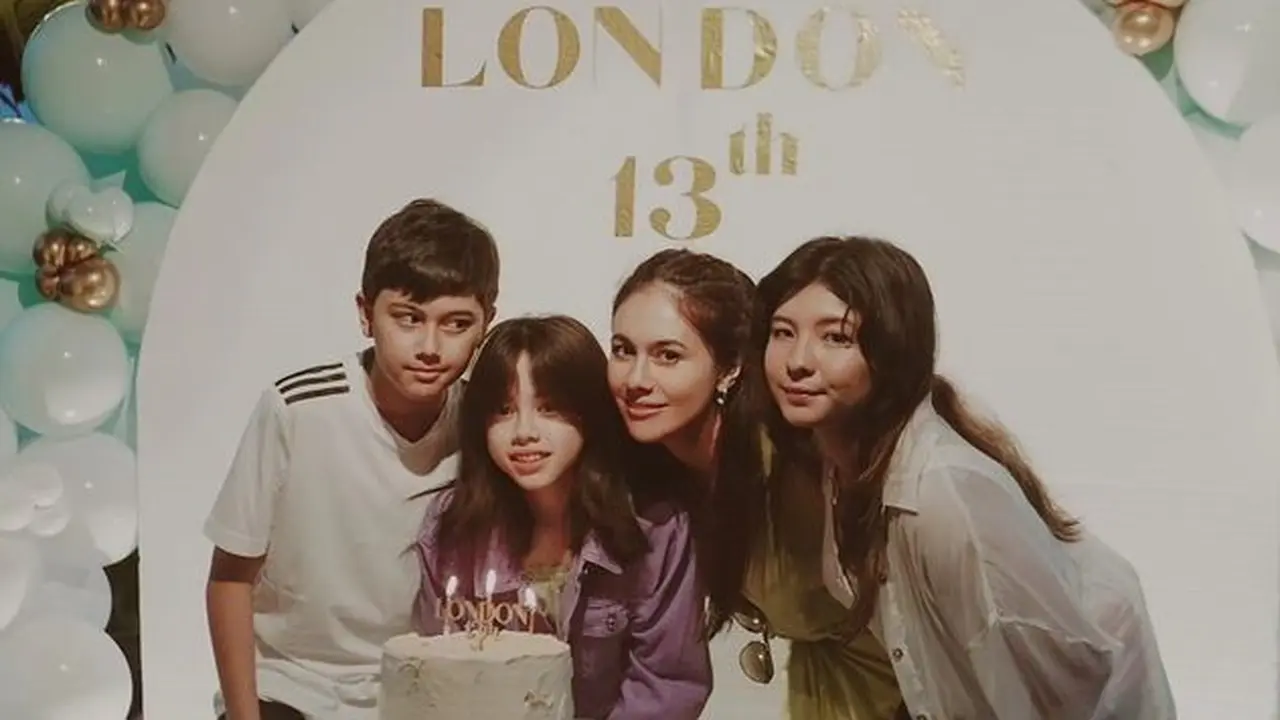 Ultah anak Wulan Guritno, London Abigail (Instagram/wulanguritno)