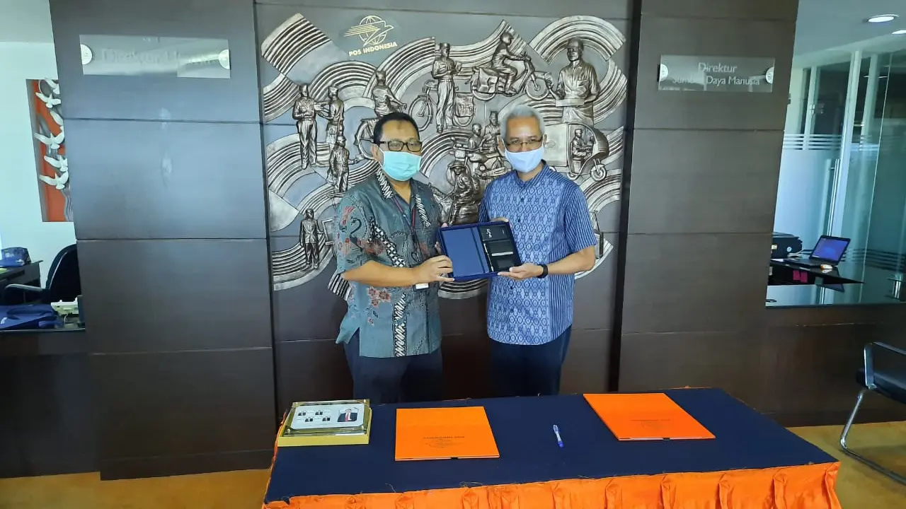 PT INTI (Persero) menjalin kerja sama dengan PT Pos Indonesia (Persero)